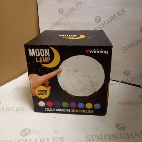 COLOUR CHANGING 3D MOON LAMP