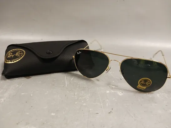 RAY-BAN G-15 LENS AVIATOR SUNGLASSES 