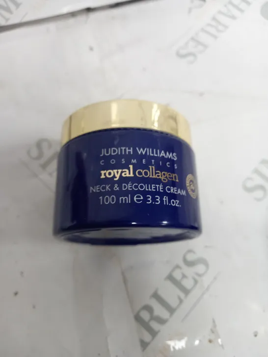 JUDITH WILLIAMS COSMETICS ROYAL COLLAGEN NECK & DECOLLETE CREAM 100ML