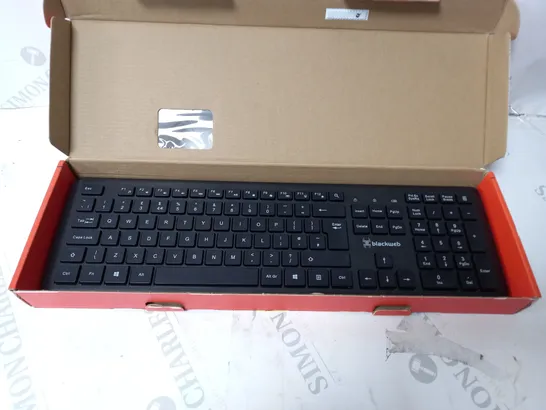 BOXED BLACKWEB WIRELESS SILENT KEYBOARD 