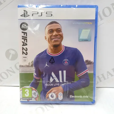 PS5 FIFA 22 VIDEO GAME