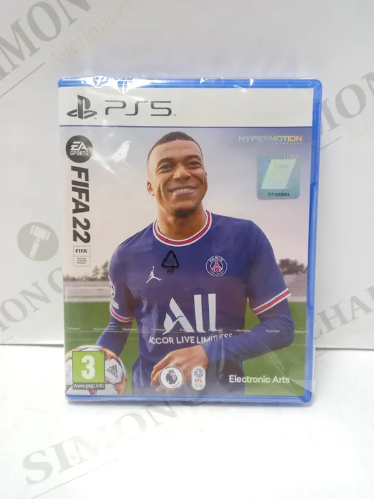 PS5 FIFA 22 VIDEO GAME RRP £46.99