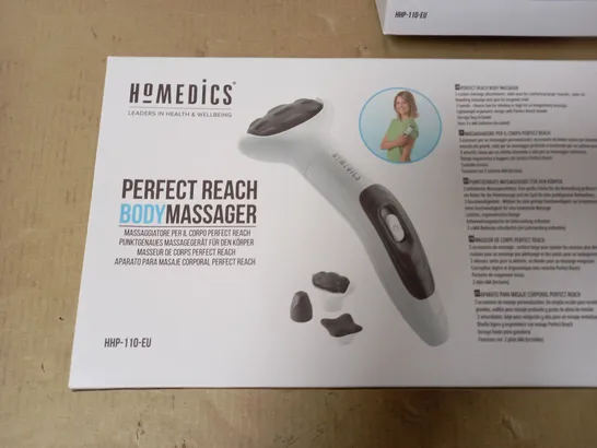 LOT OF 3 BOXED AS NEW HOMEDICS PERFECT REACH BODY MASSAGER