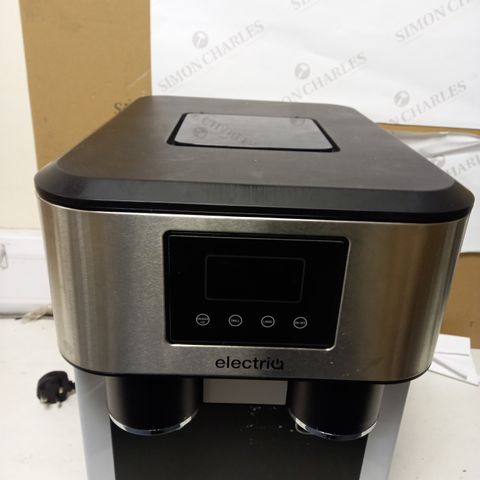 ELECTRIQ COUNTER TOP ICE MAKER ICE CRUSHER AND WATER DISPENSOR IN STAINLESS STEEL