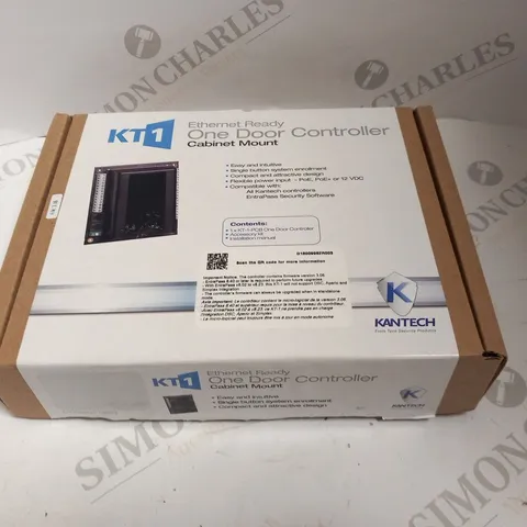 BOXED KT1 ETHERNET READY ONE DOOR CONTROLLER CABINET MOUNT