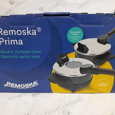 BOXED REMOSKA PRIMA ELECTRIC PORTABLE OVEN