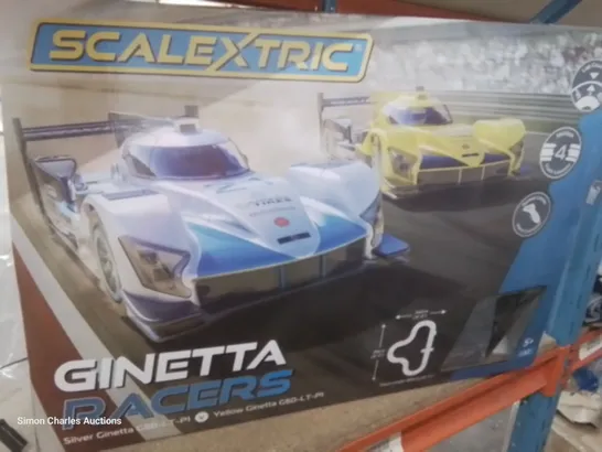 BOXED SCALEXTRIC GINETTA RACERS 