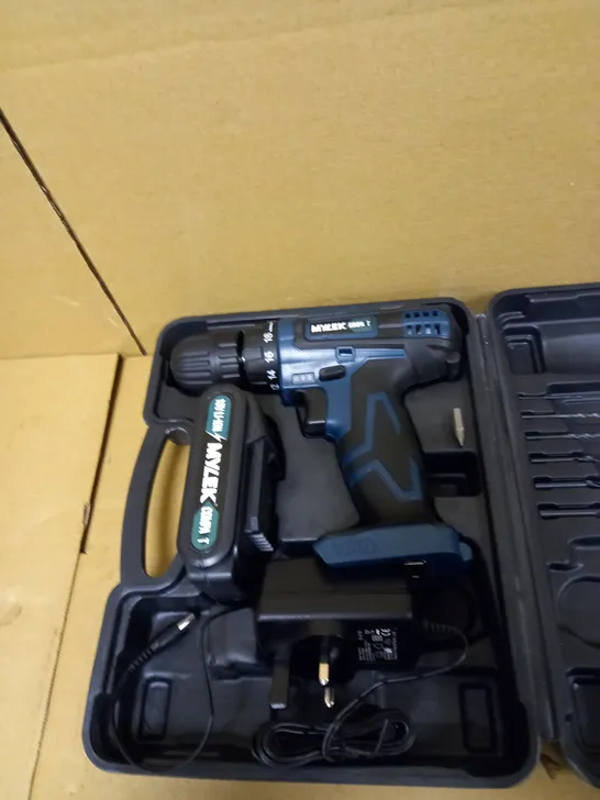 MYLEK COMPAKT 18V CORDLESS LI-ION DRILL