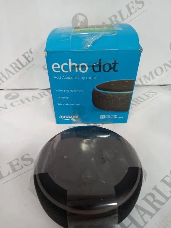 BOXED AMAZON ECHO DOT SPEAKER 