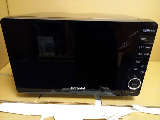 HOTPOINT MWH 2621 MB FLATBED MICROWAVE, 800W, BLACK