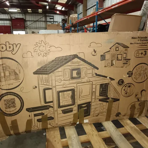 BOXED SMOBY NEO FRIENDS HOUSE + CUISINE PLAYHOUSE