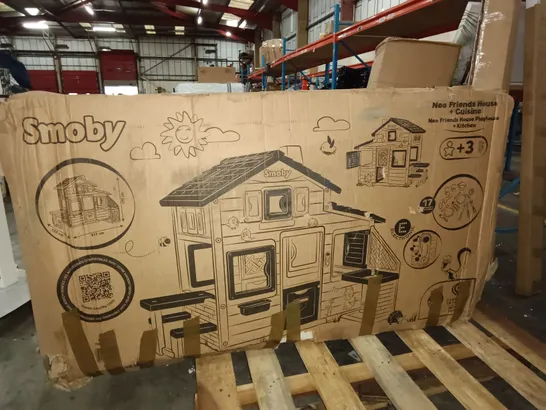 BOXED SMOBY NEO FRIENDS HOUSE + CUISINE PLAYHOUSE