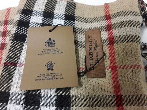 BURBERRY STYLE SCARF