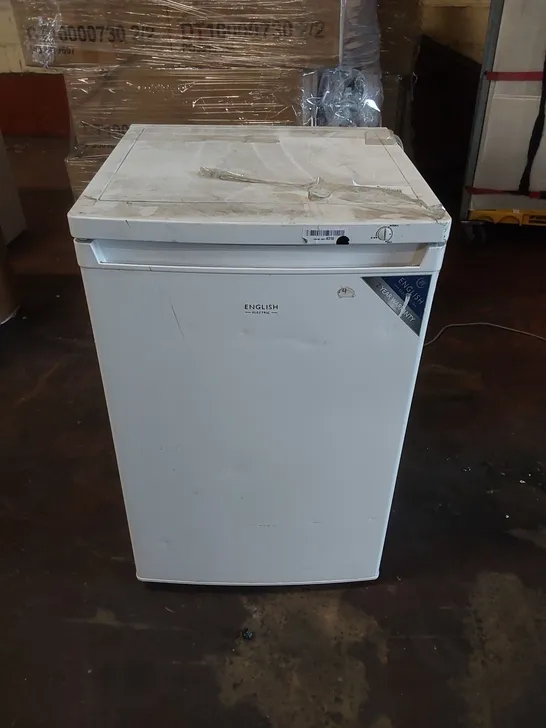 BOXED BRAND NEW ENGLISH ELECTRIC UNDER COUNTER FREEZER WHITE EEF085H