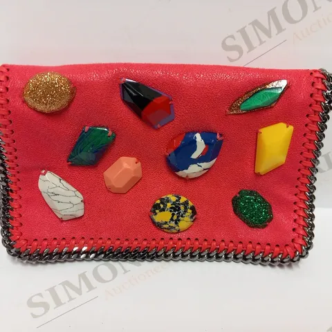 STELLA MCCARTNEY PINK CLUTCH BAG