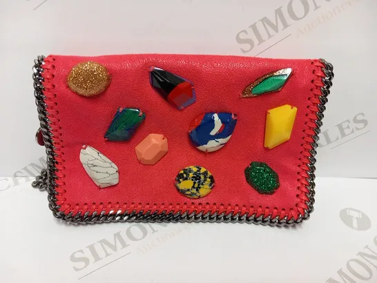 STELLA MCCARTNEY PINK CLUTCH BAG