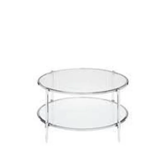 BOXED CHIC ACRYLIC COFFEE TABLE 