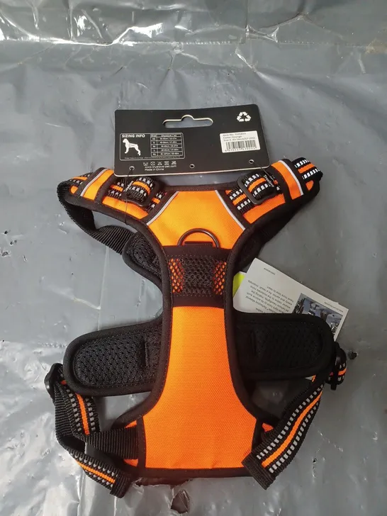 TRUELOVE PET HARNESS ORANGE SIZE SMALL