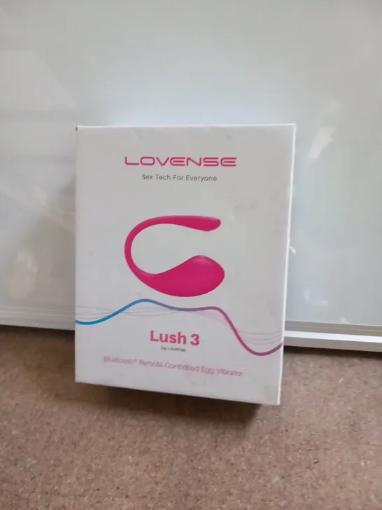 BOXED LOVENSE LUSH 3 BLUETOOTH REMOTE CONTROLLED EGG VIBRATOR