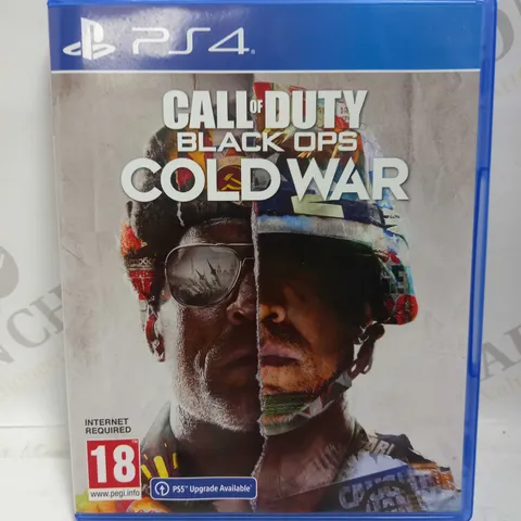 CALL OF DUTY BLACK OPS COLD WAR FOR PS4 