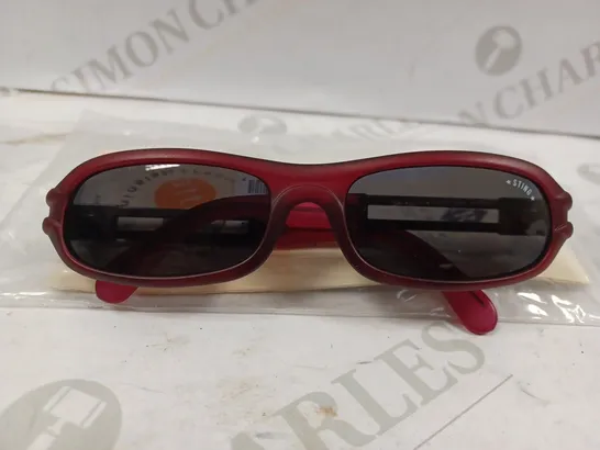 BOX OF APPROX 10 PAIRS OF STING RED 6108 SUNGLASSES 