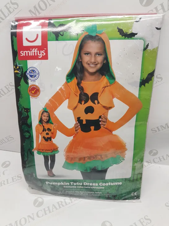 BRAND NEW SMIFFYS PUMPKIN TUTU DRESS COSTUME