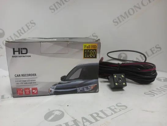 BOXED HD CAR RECORDER 1080P