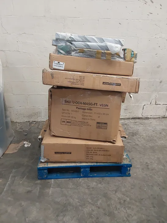 PALLET TO CONTAIN ASSORTED BOXED FURNITURE AND FURNITURE PARTS