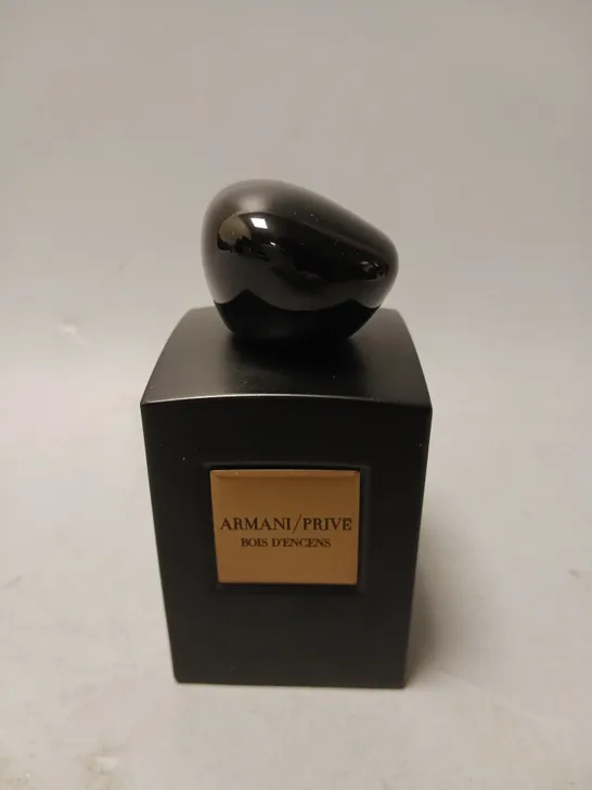 ARMANI/PRIVE BOIS D'ENCENS EAU DE PARFUM 100ML - COLLECTION ONLY 