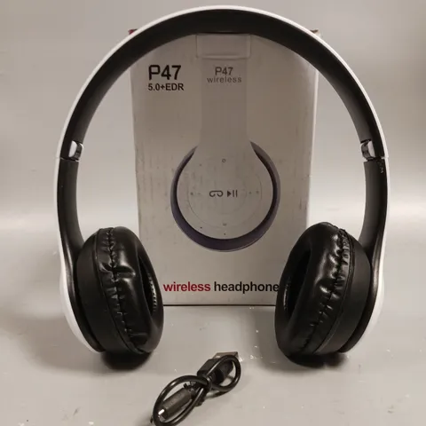 BOXED P47 5.0+EDR WIRELESS HEADPHONES 