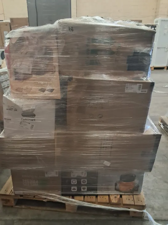 PALLET OF APPROXIMATELY 29 UNPROCESSED RAW RETURN HOUSEHOLD AND ELECTRICAL GOODS TO INCLUDE;