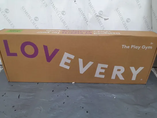 BOXED LOVEVERY THE PLAY GYM