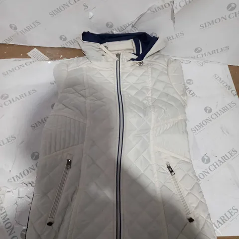 CENTIGRADE PADDED COAT OFF-WHITE  SIZE XS