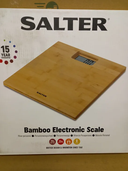 BOXED SALTER BAMBOO PERSONAL SCALE 