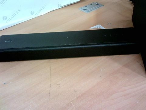 SONY SPEAKERS (OPTIONS: TV, BLUETOOTH, USB, ANALOG, MOVIE, MUSIC) NO CHARGING LEAD FOR SOUND BAR