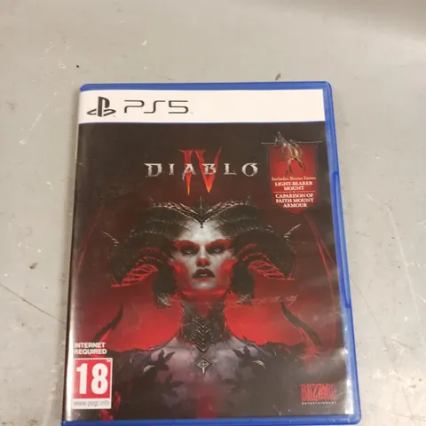 DIABLO IV FOR PS5 