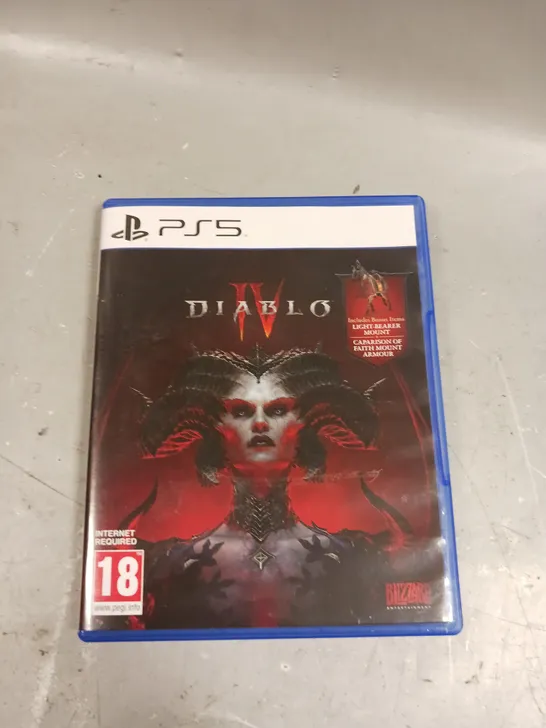 DIABLO IV FOR PS5 