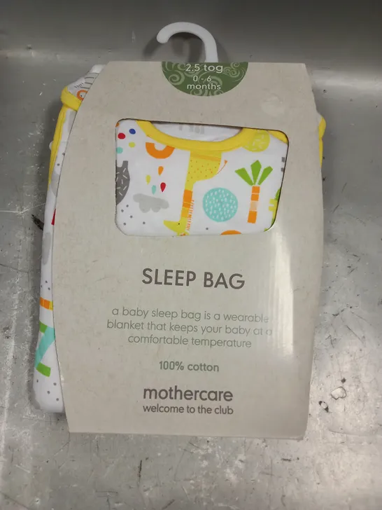 MOTHERCARE 2.5TOG COTTON SLEEP BAG - 0-6 MONTHS 