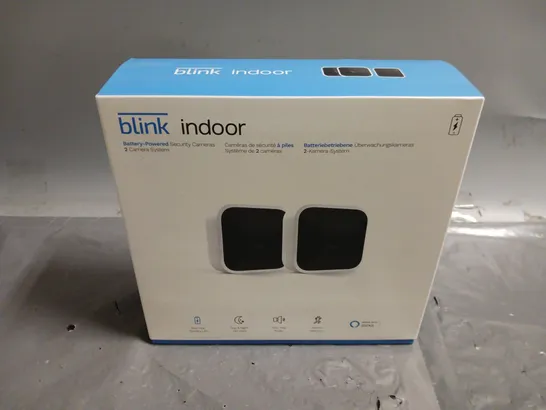 BOXED BLINK INDOOR BATTERY POWERED CAMERAS