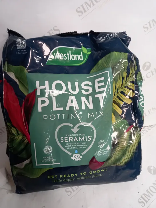 4 BAGS WESTLAND HOUSE PLANT POTTING MIX 10L / COLLECTION  ONLY 