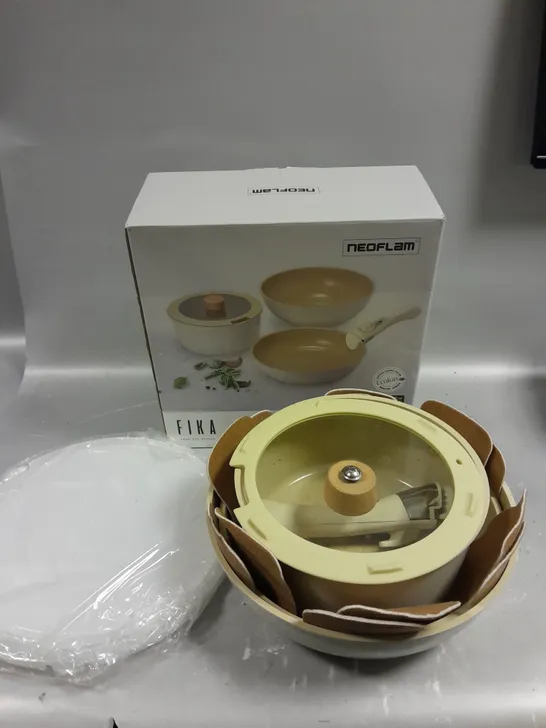 BOXED NEOFLAM MIDAS PLUS POT AND PAN SET