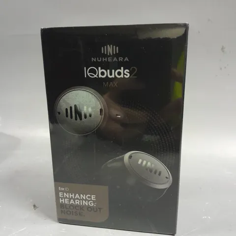 BOXED SEALED NUHEARA IQBUDS2 MAX WIRELESS EARPHONES 