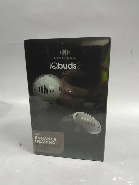 BOXED SEALED NUHEARA IQBUDS2 MAX WIRELESS EARPHONES 