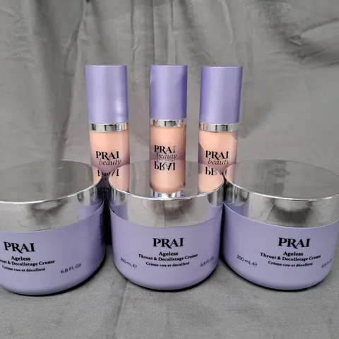 BOX OF APPROXIMATELY 8 ASSORTED BOXES OF VARIOUS ITEMS TO INCLUDE PRAI BEAUTY CREAM, ETC - COLLECTION ONLY