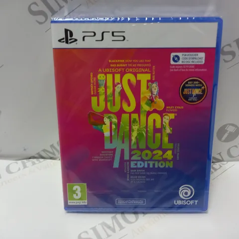 BOXED AND SEALED JUST DANCE 2024 EDITION (PS5)