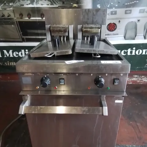 FALCON ELECTRIC TWIN TANK DEEP FAT FRYER Model E1848