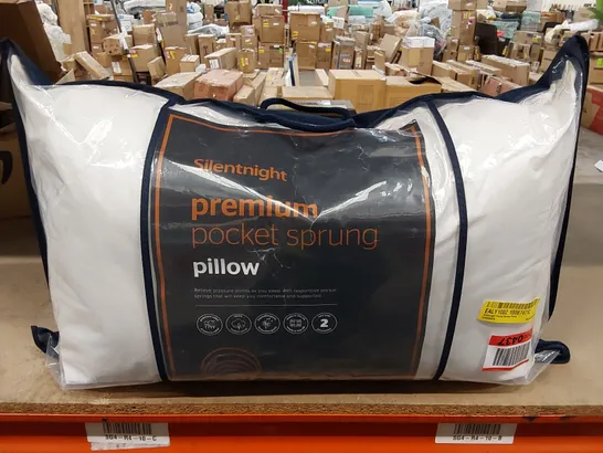 BAGGED SILENTNIGHT POCKET SPRUNG PILLOW (1 ITEM)