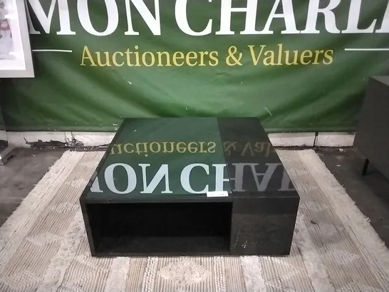 DESIGNER ALF ITALIA NOVECENTO MIRRORED SQUARE COFFEE TABLE  RRP £865