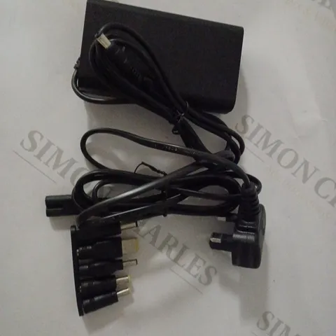 BLACK WEB 90W UNIVERSAL LAPTOP CHARGER