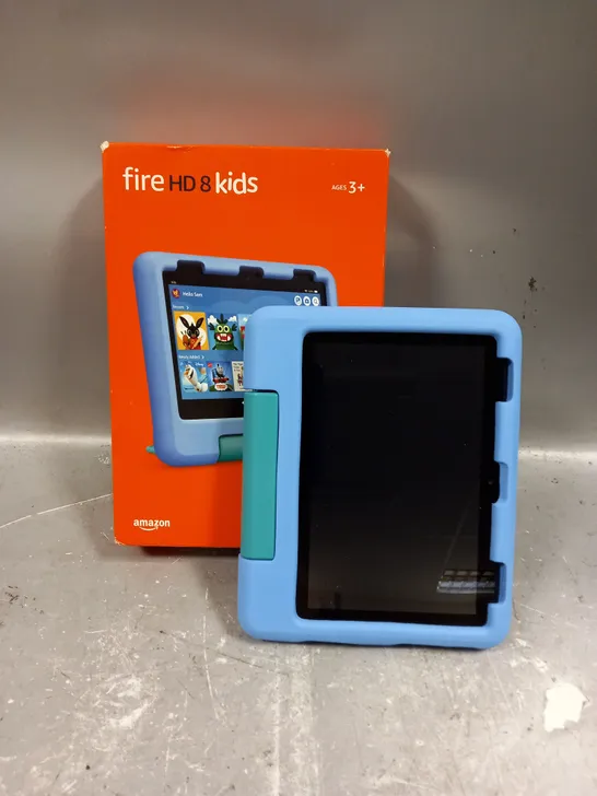 BOXED AMAZON FIRE HD 8 KIDS TABLET 32GB IN BLUE